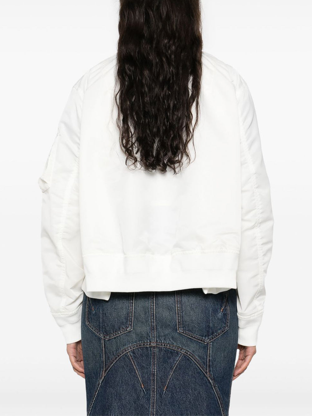 Nylon Twill Blouson Bomber