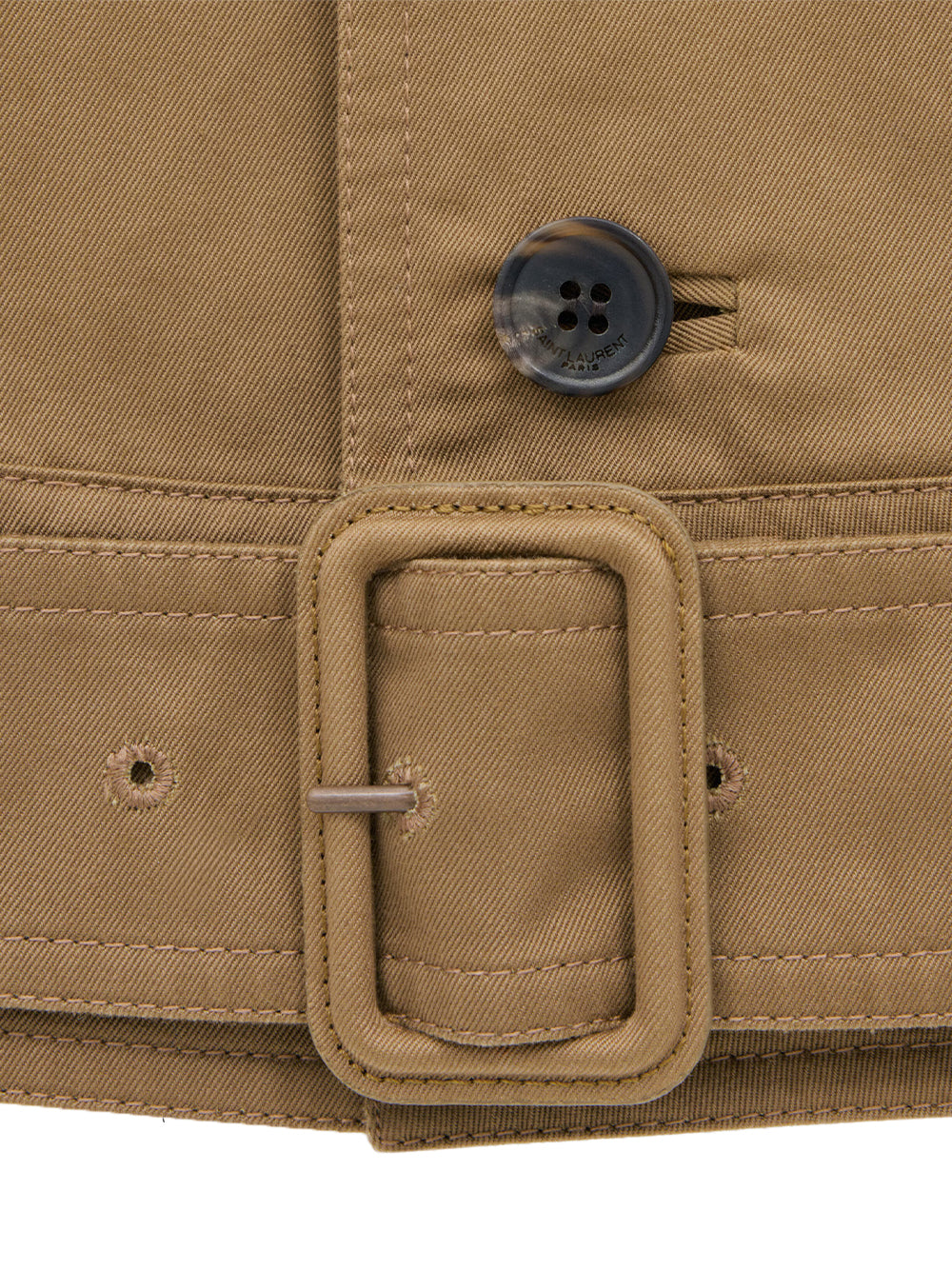 Cropped Cotton Serge Jacket