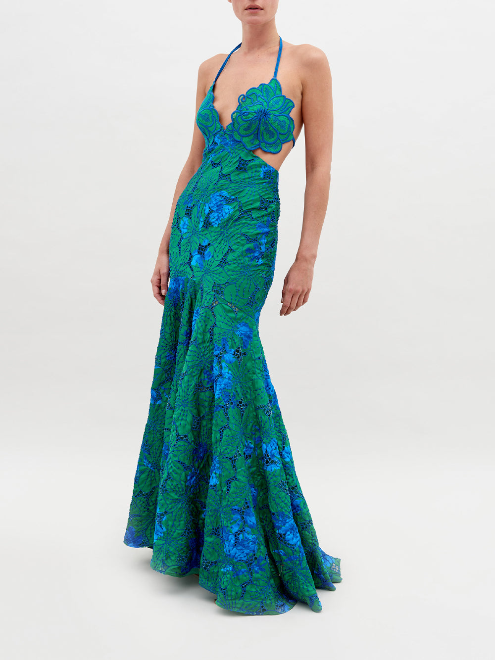Silvia Tcherassi | Cara Embroidered Gown Kirna Zabte Silvia Tcherassi | Cara Embroidered Gown Kirna Zabte