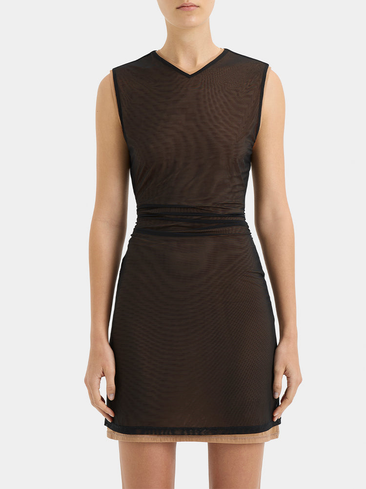 delta mini dress black SIR