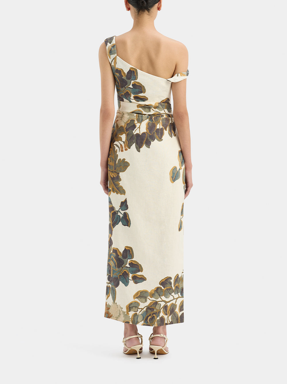 Evalita Twist Midi Dress
