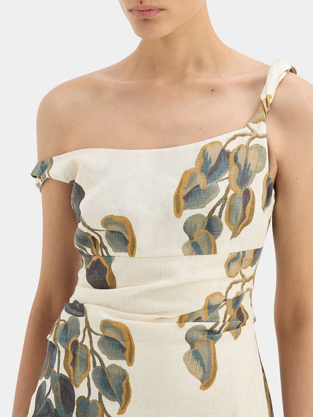 Evalita Twist Midi Dress