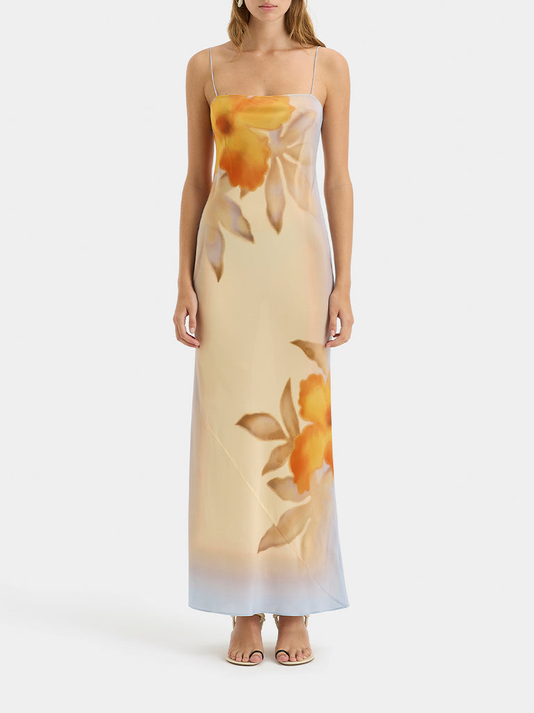 white christmas dresses Sol Mini Dress | Yellow main image 1