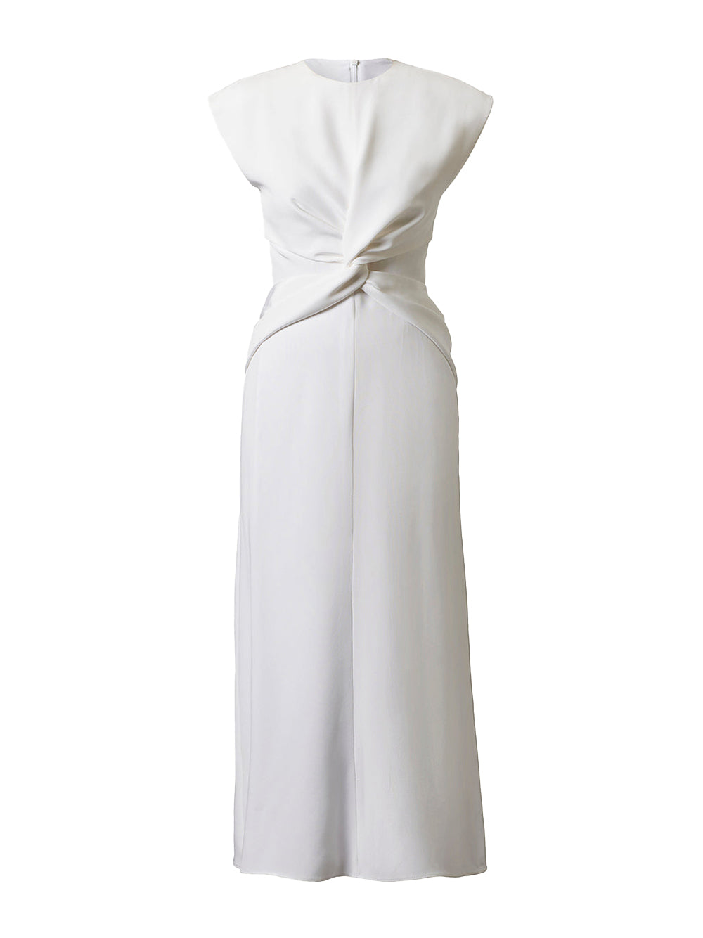 Jessa Twist Front Midi Dress Jessa Twist Front Midi Dress