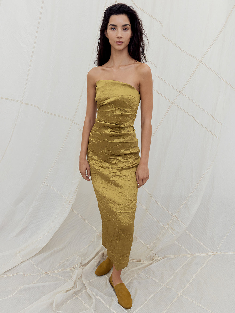 TOVE | Kezia Strapless Midi Dress Kirna Zabte TOVE | Kezia Strapless Midi Dress Kirna Zabte