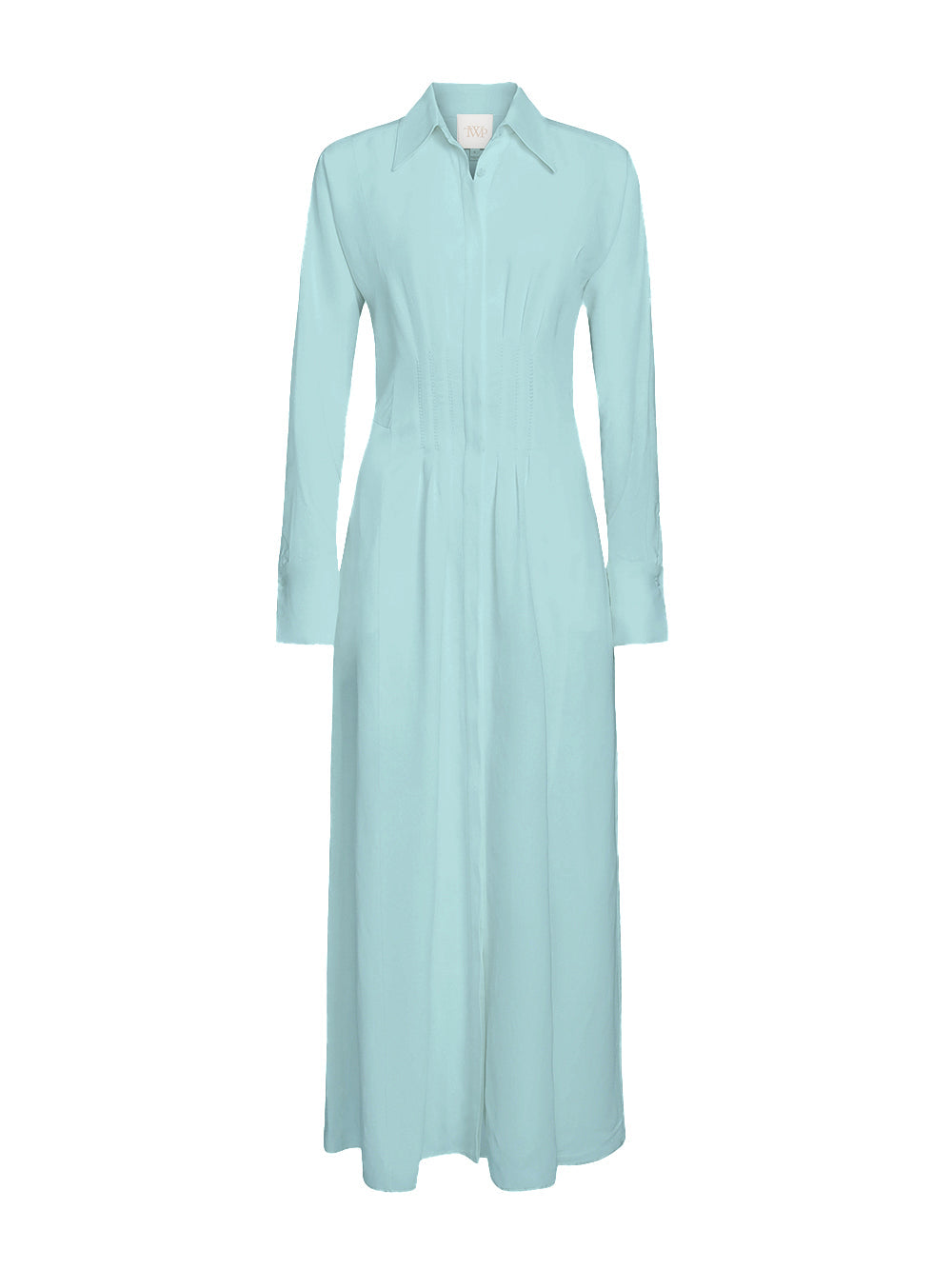 Main Street After Midnight Dress in Coated Viscose Linen