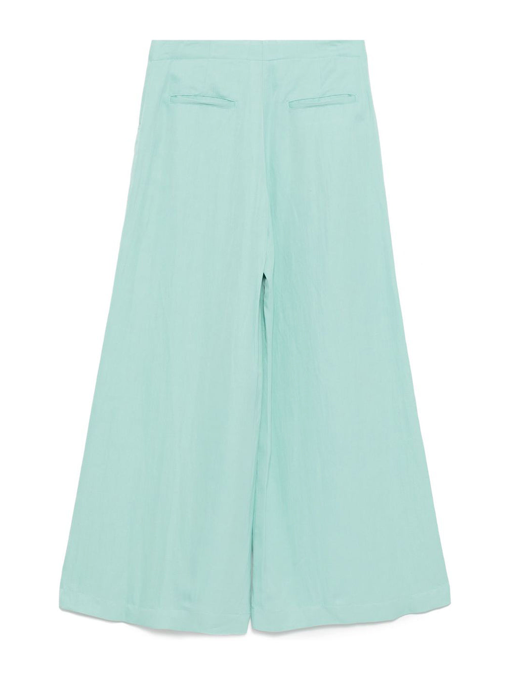 Demie Pants in Coated Viscose Linen
