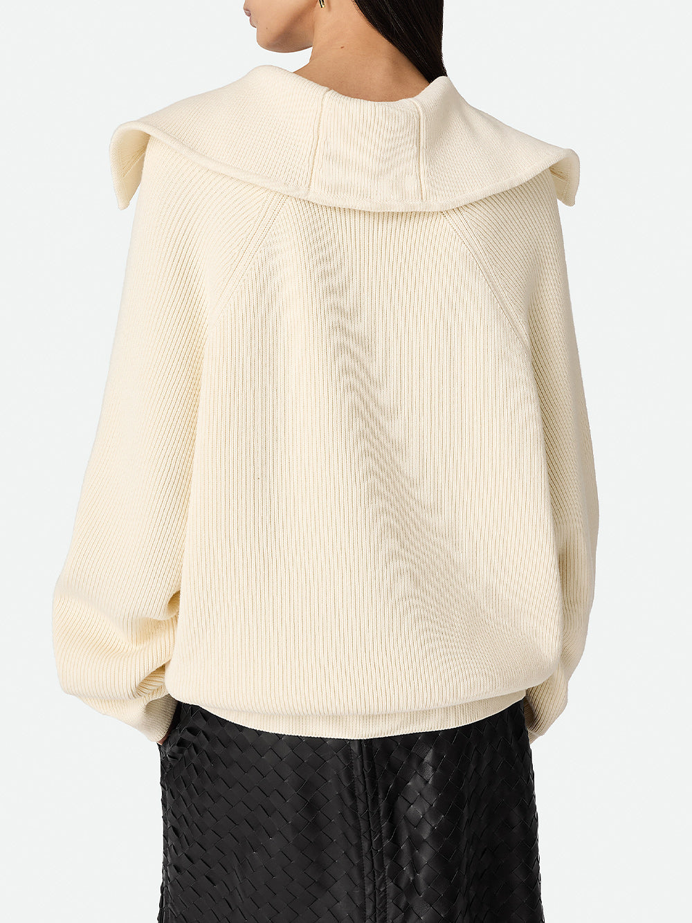 Cotton Ribbed Cardigan