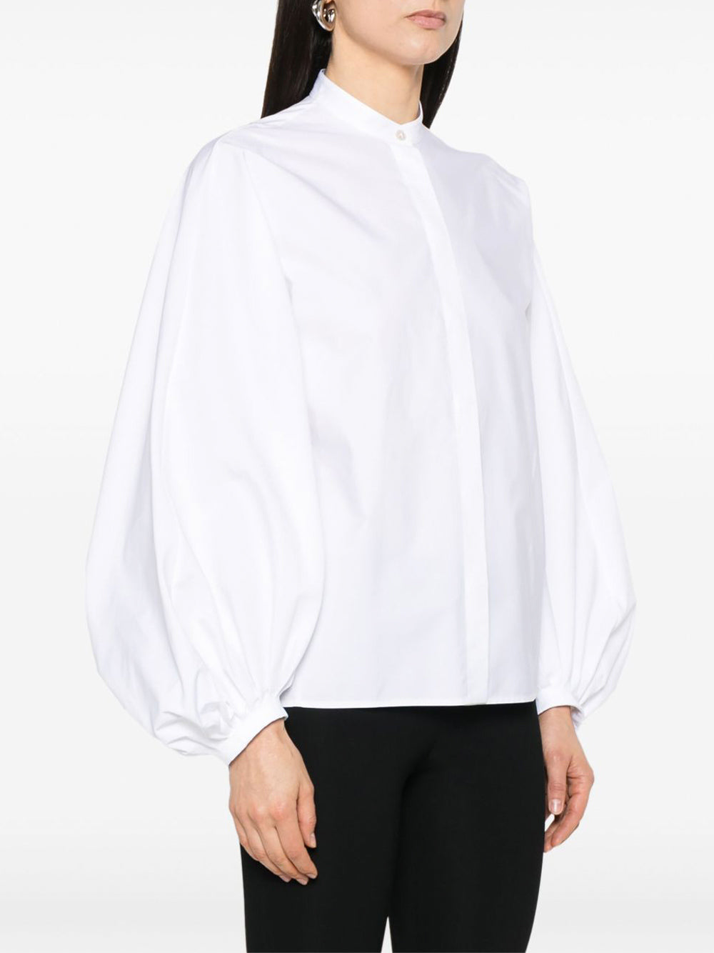 Poplin Balloon Shirt