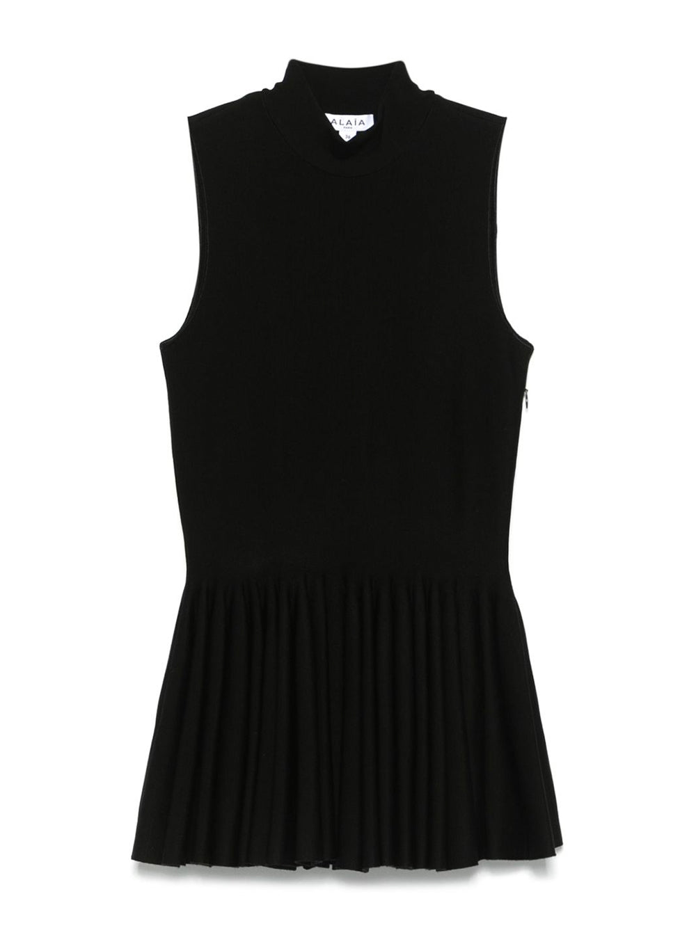 Wool Blend Godet Top
