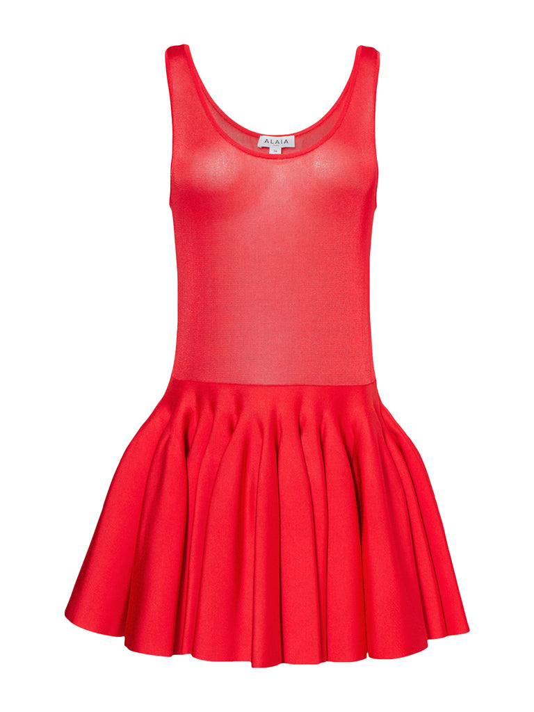 alaia red dress ALAÏA