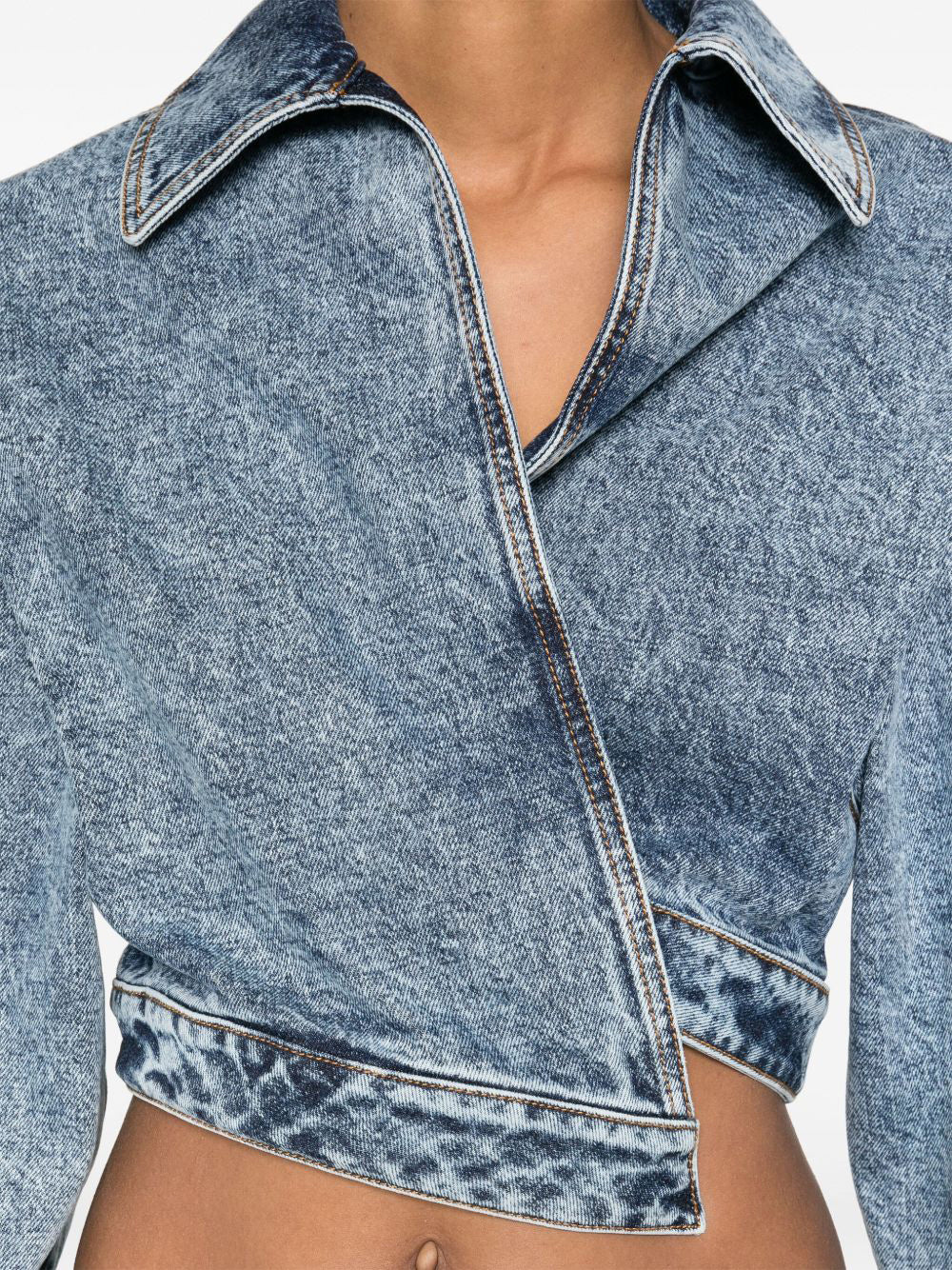 Spiral Denim Jacket