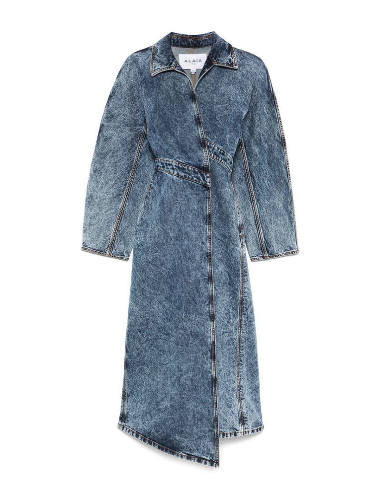 トレンチコート Alaia Denim trench coat ALAÏA | Denim Trench Coat – Kirna Zabête