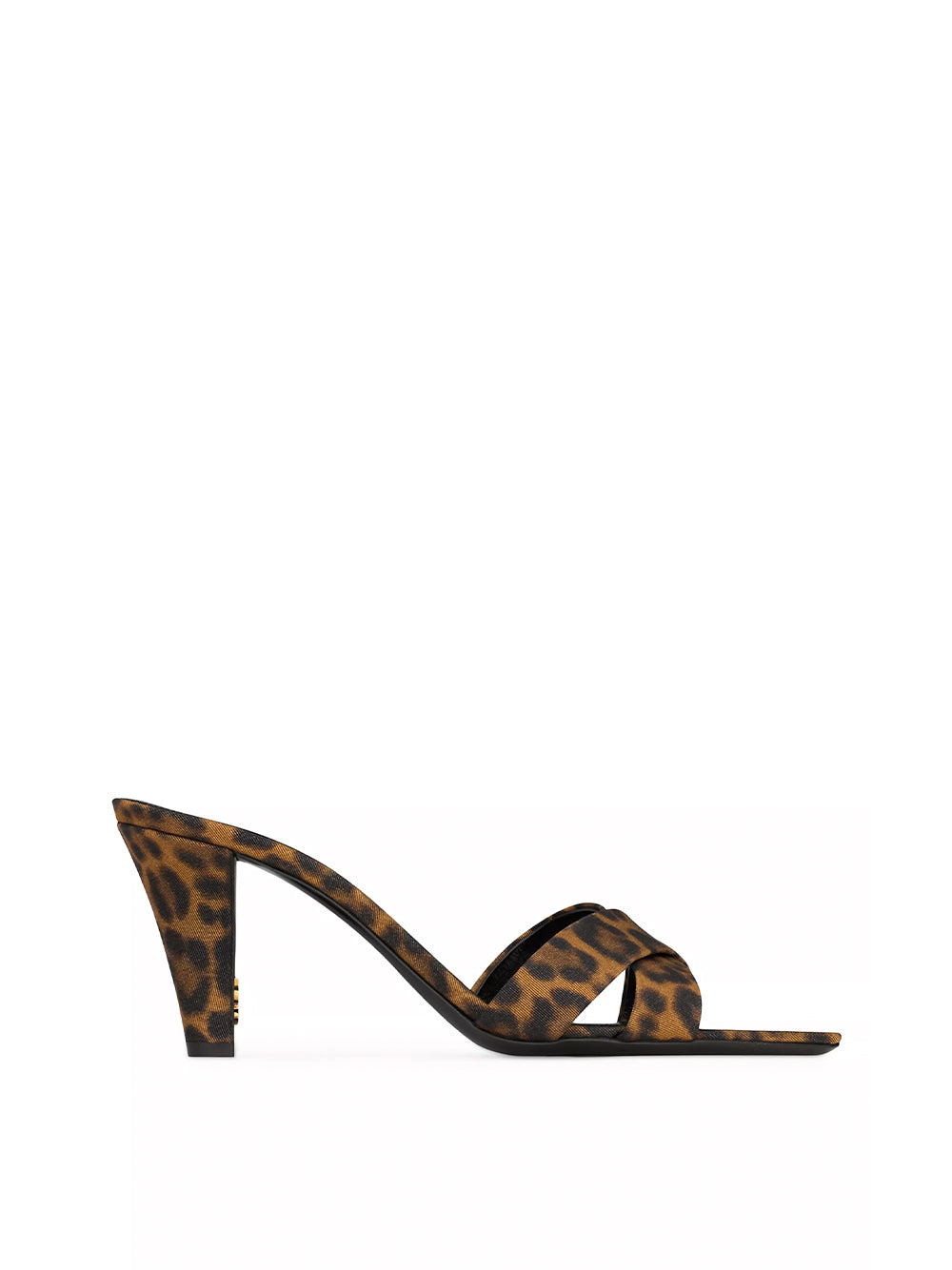Leopard Grosgrain Jill Mules