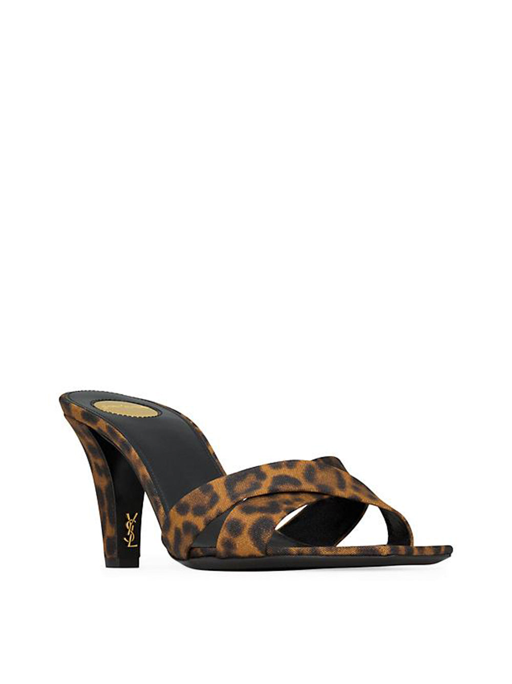 Leopard Grosgrain Jill Mules