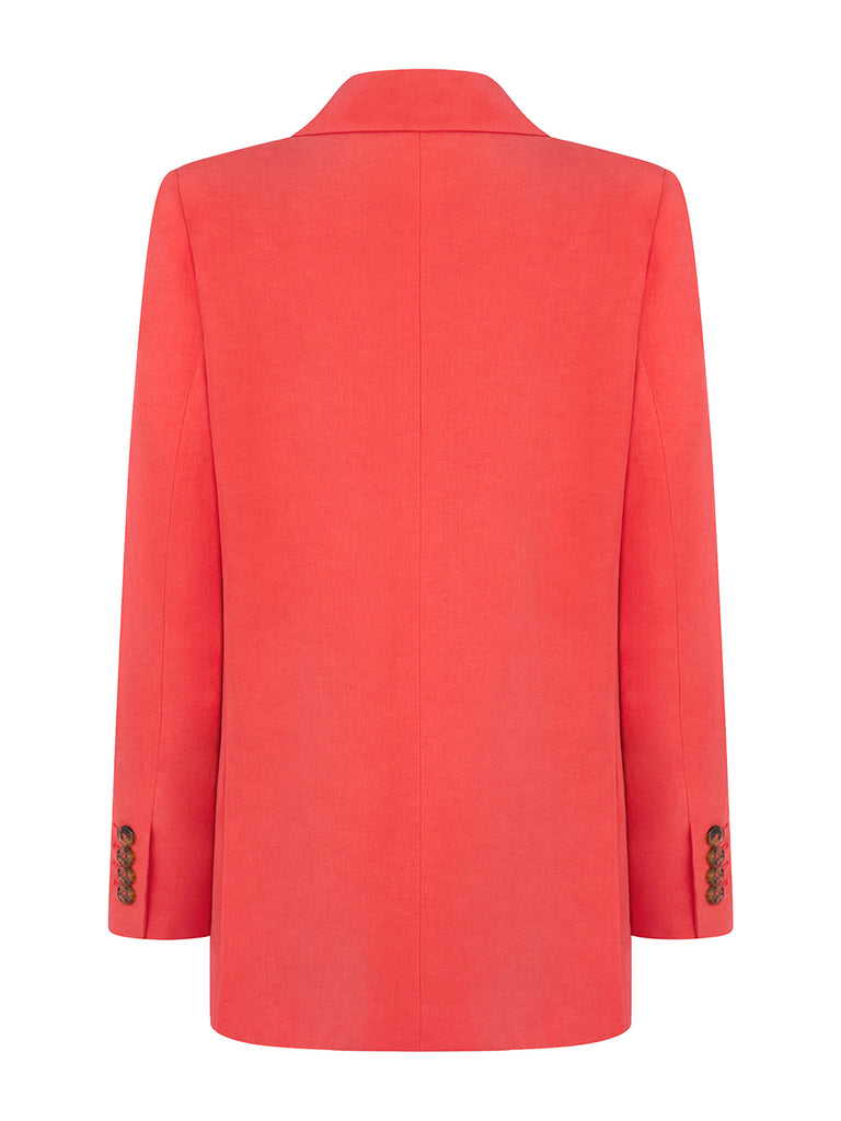 ジャケット BLAZE MILANO coral silk blend Flica Everyday blazer Blazé Milano | Linen-Silk Everynight Blazer – Kirna Zabête