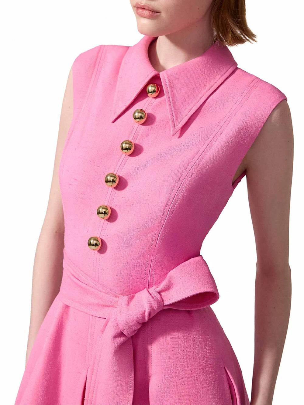 Carolina Herrera | Sleeveless Belted Midi Dress Kirna Zabte Carolina Herrera | Sleeveless Belted Midi Dress Kirna Zabte