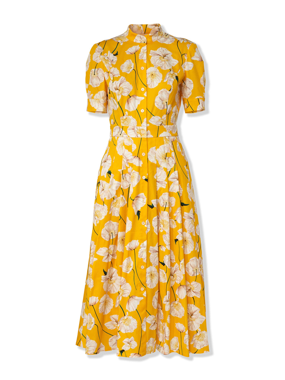 Floral Cotton Shirtdress