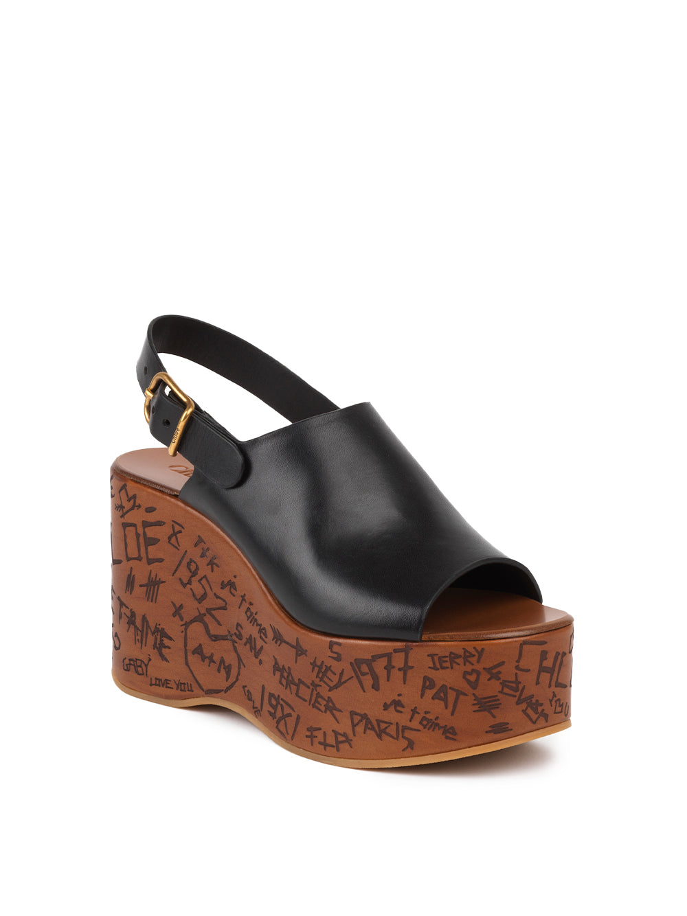 Maxime Platform Wedge Sandals