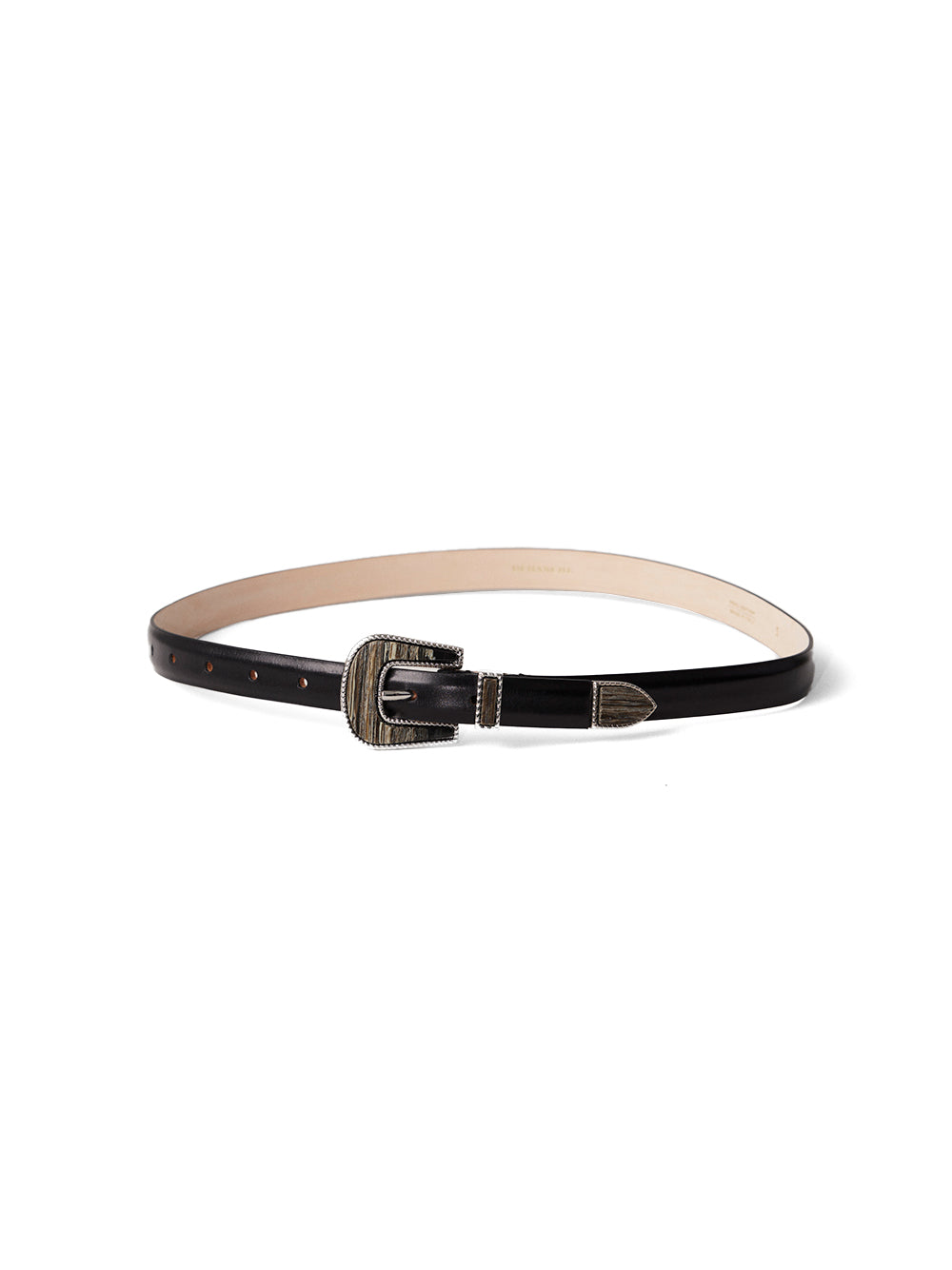 【THEAIRTOWN】 bei leather belt ♥2color Have a Teacore Party With The Flat Head's Latest Garrison Belts