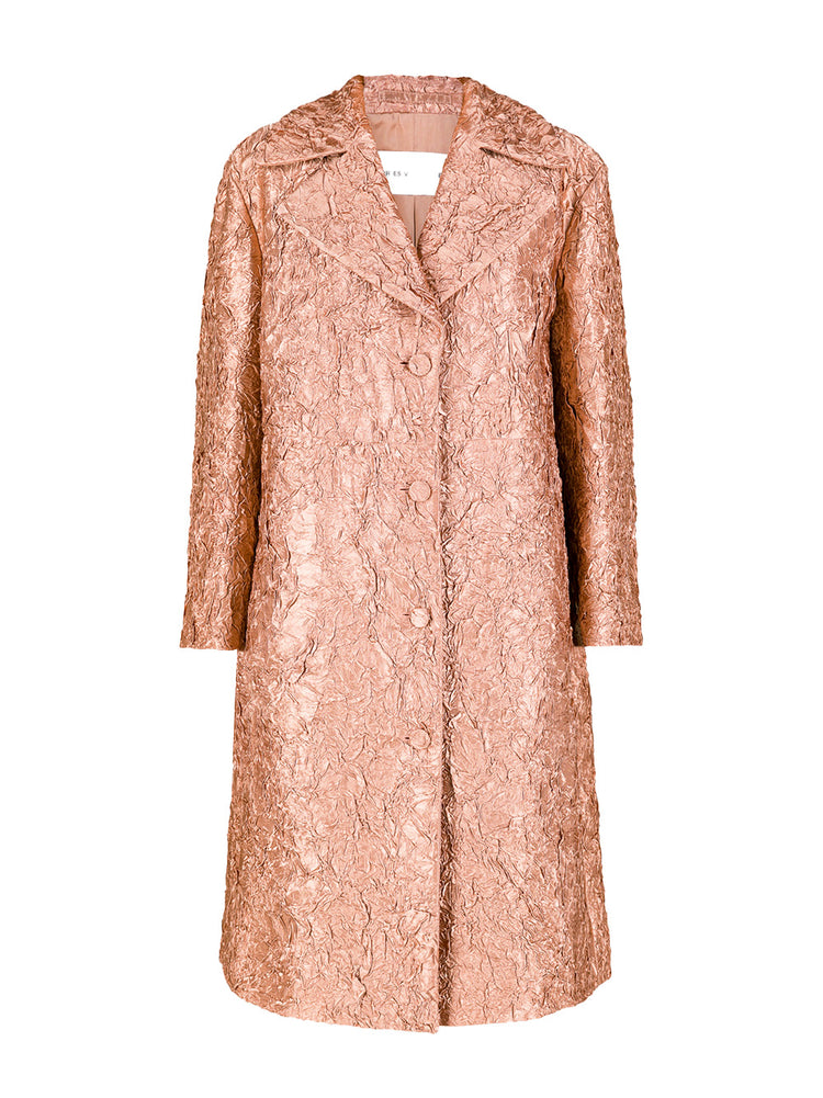Dries van Noten | Ricca Plissé Coat – Kirna Zabête