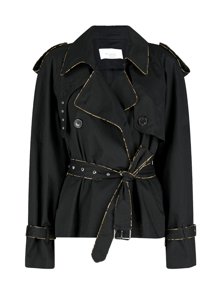 Dries van Noten | Risto Short Cotton Trench Coat – Kirna Zabête