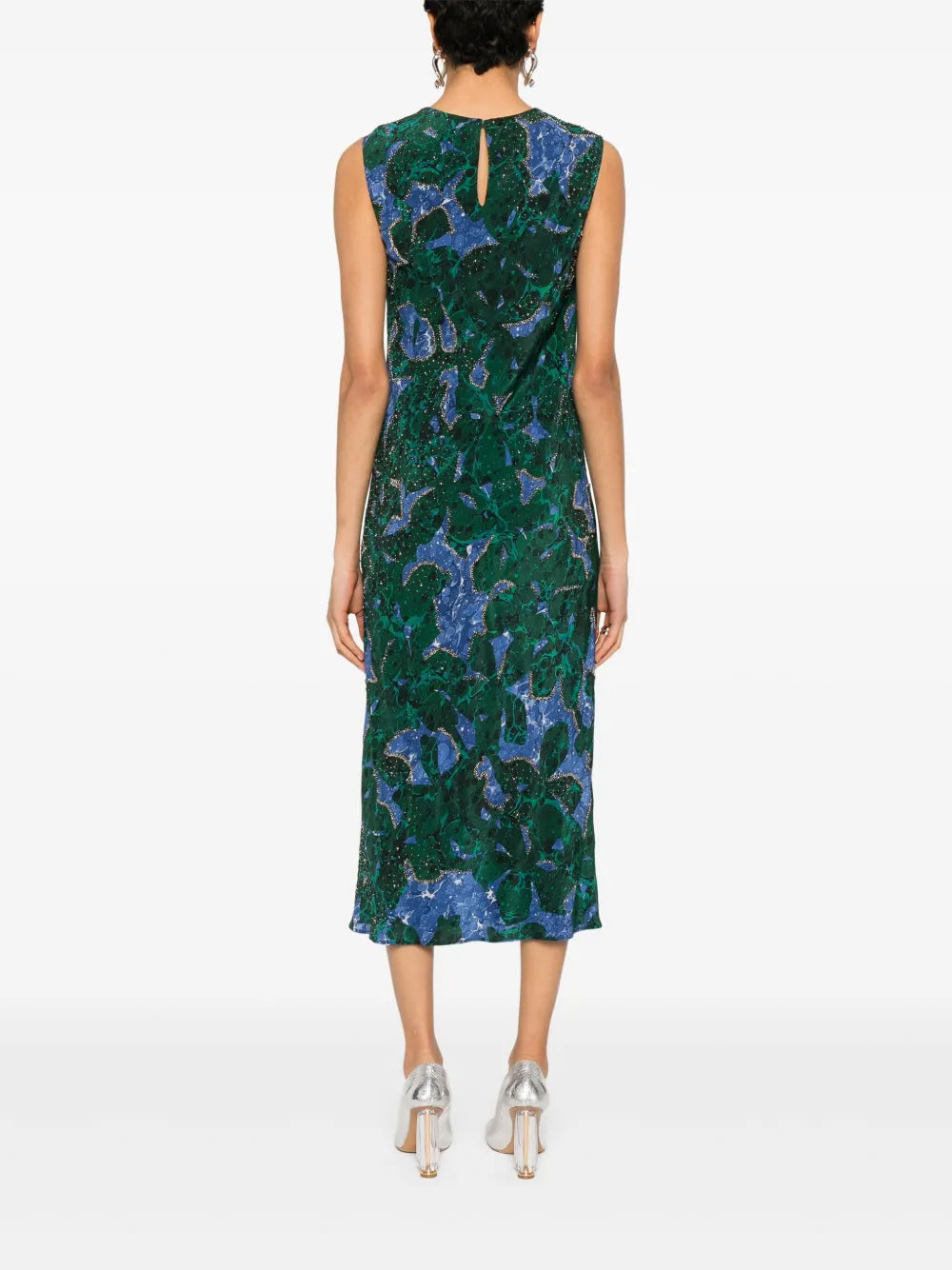 Depal Embellished Midi Dress