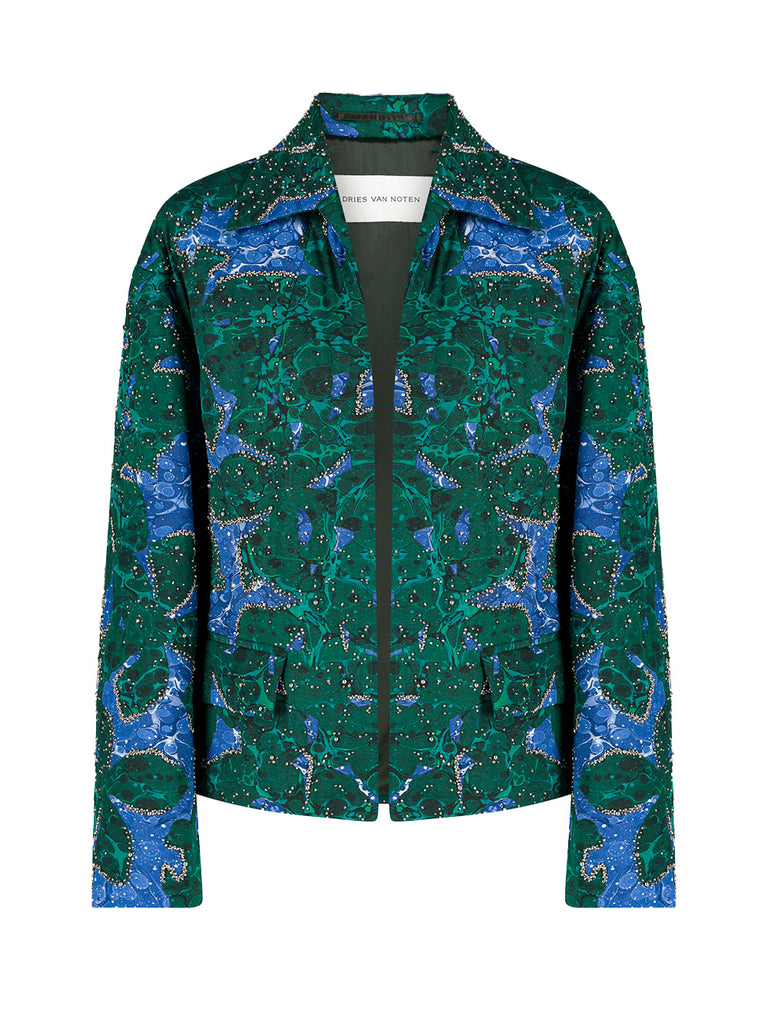 ジャケット・アウター 20SS Dries Van Noten Embroidered Jacket DRIES VAN NOTEN | EMBROIDERED JACKET
