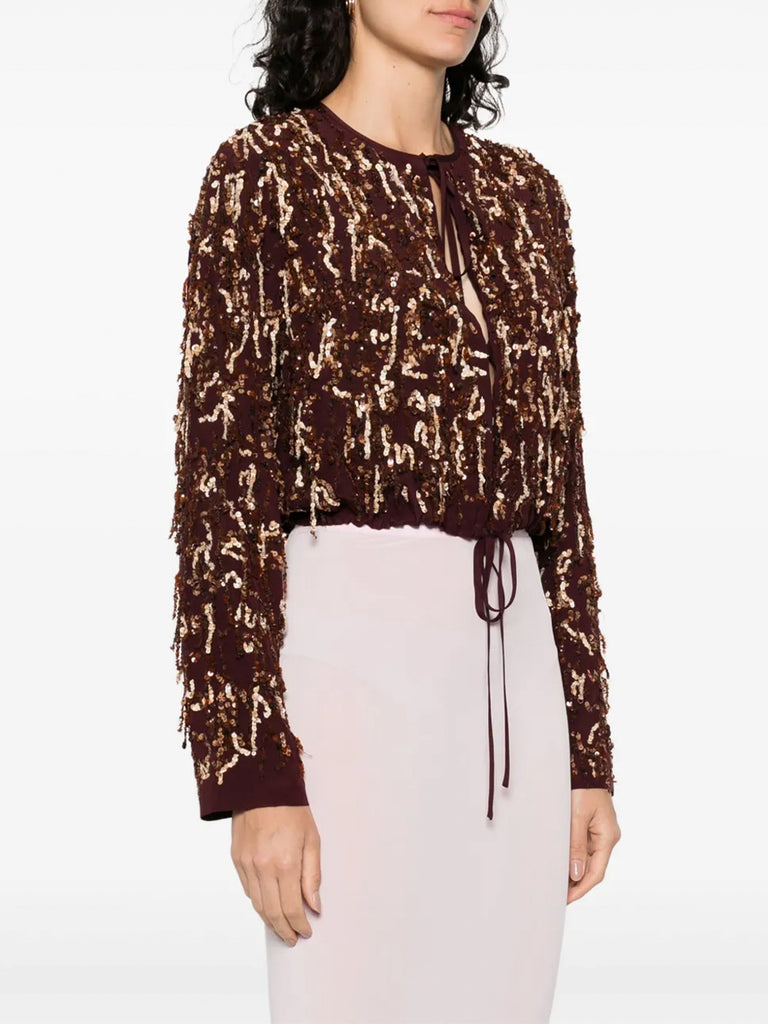 Dries van Noten | Vianos Sequined Bolero – Kirna Zabête