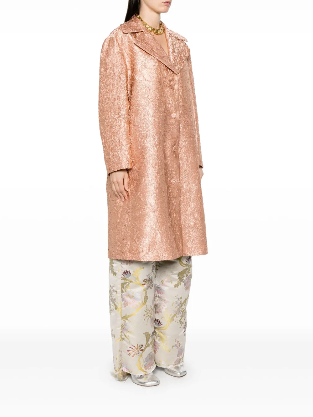Ricca Plissé Coat