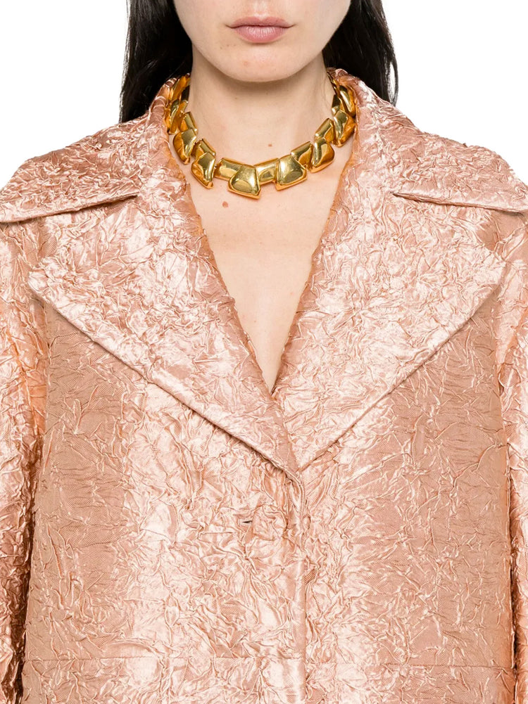 Dries van Noten | Ricca Plissé Coat – Kirna Zabête