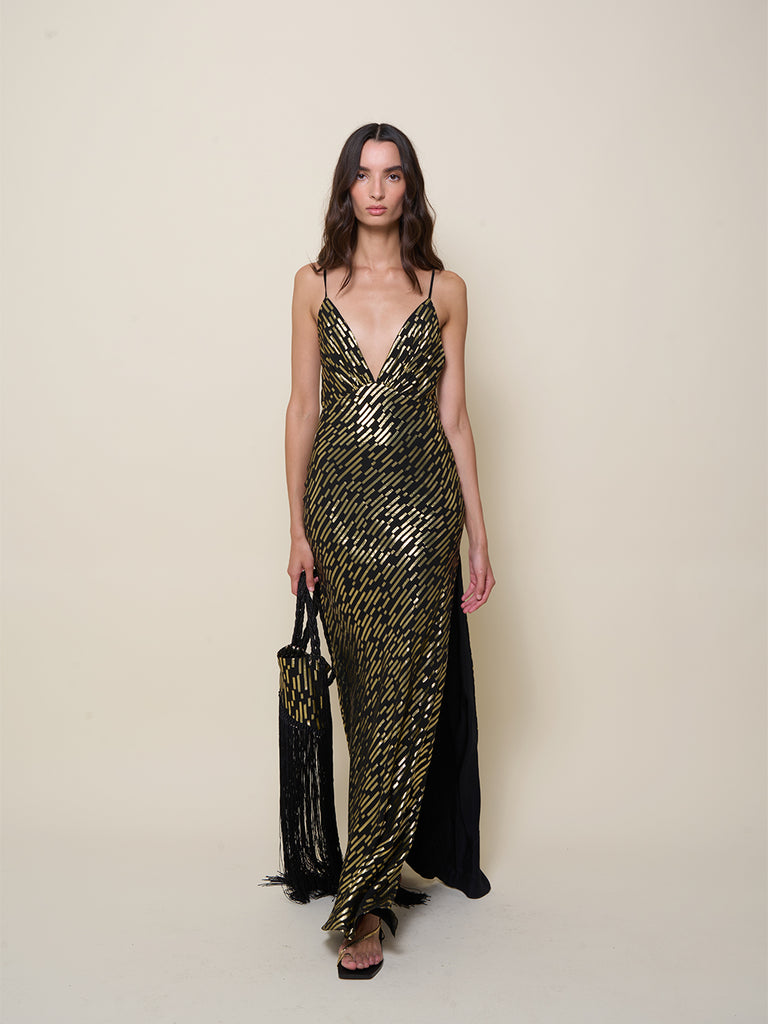 Johanna Ortiz | Tropical Echos Maxi Dress Kirna Zabte Johanna Ortiz | Tropical Echos Maxi Dress Kirna Zabte