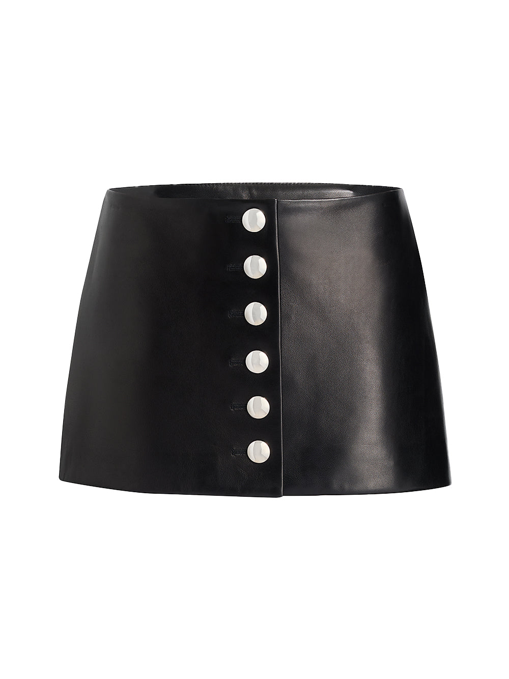 Jaxon Leather Mini Skirt