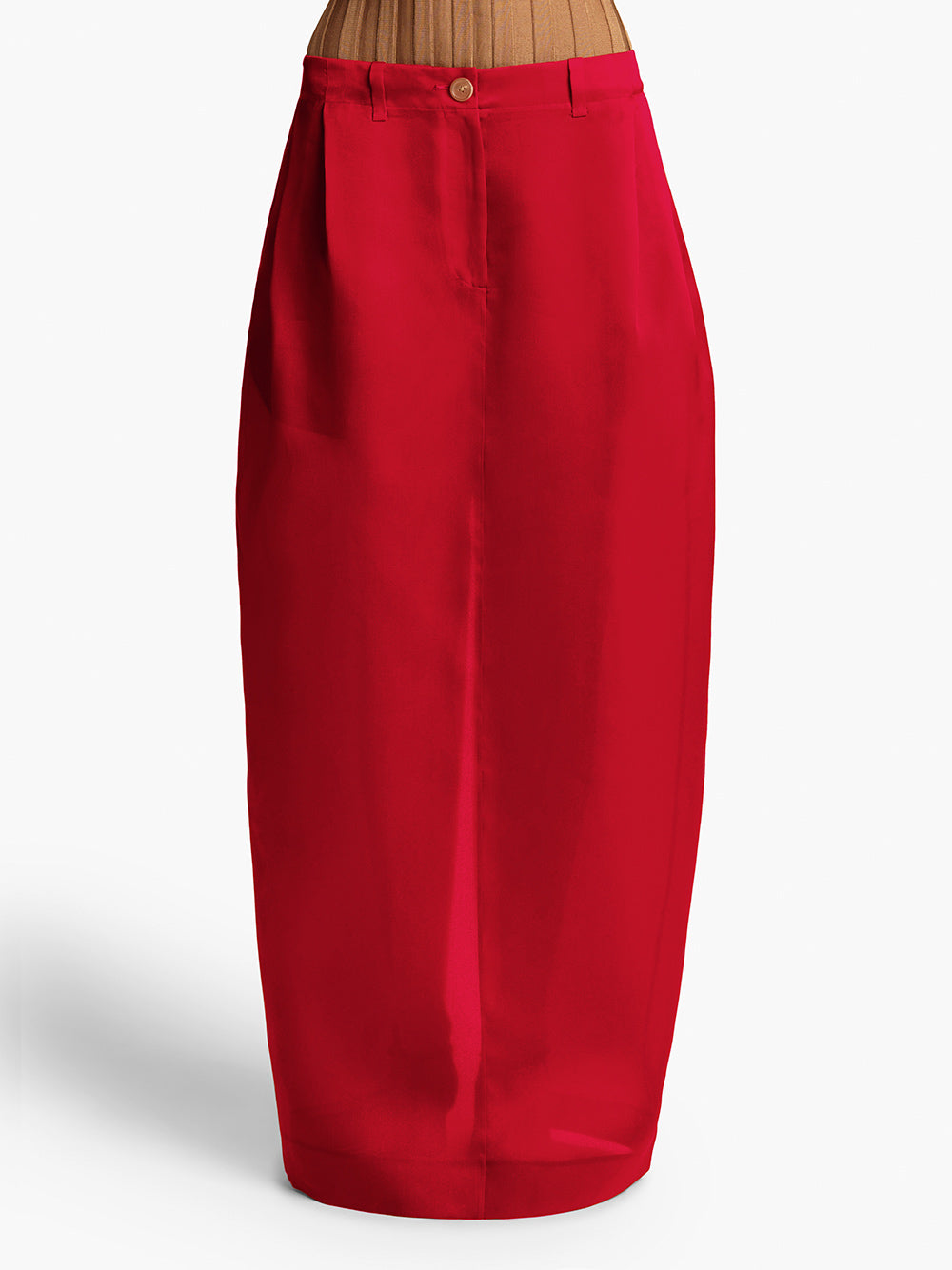 【KHAITE】 Lucian' skirt Red 41493002625 Khaite | Lucian Maxi Skirt – Kirna Zabête