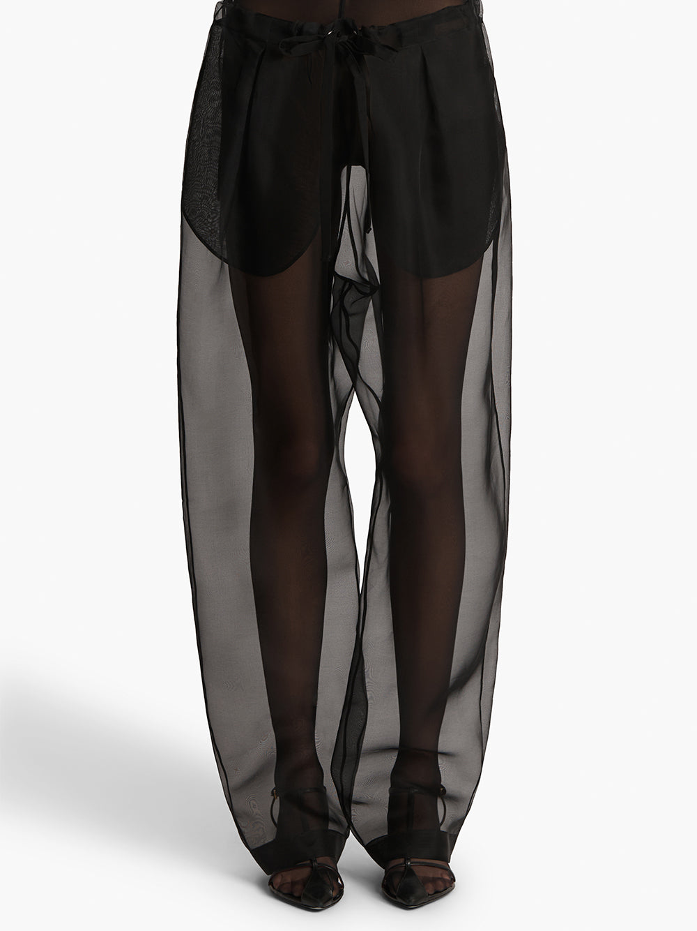 Sheer Organza Trenton Pants