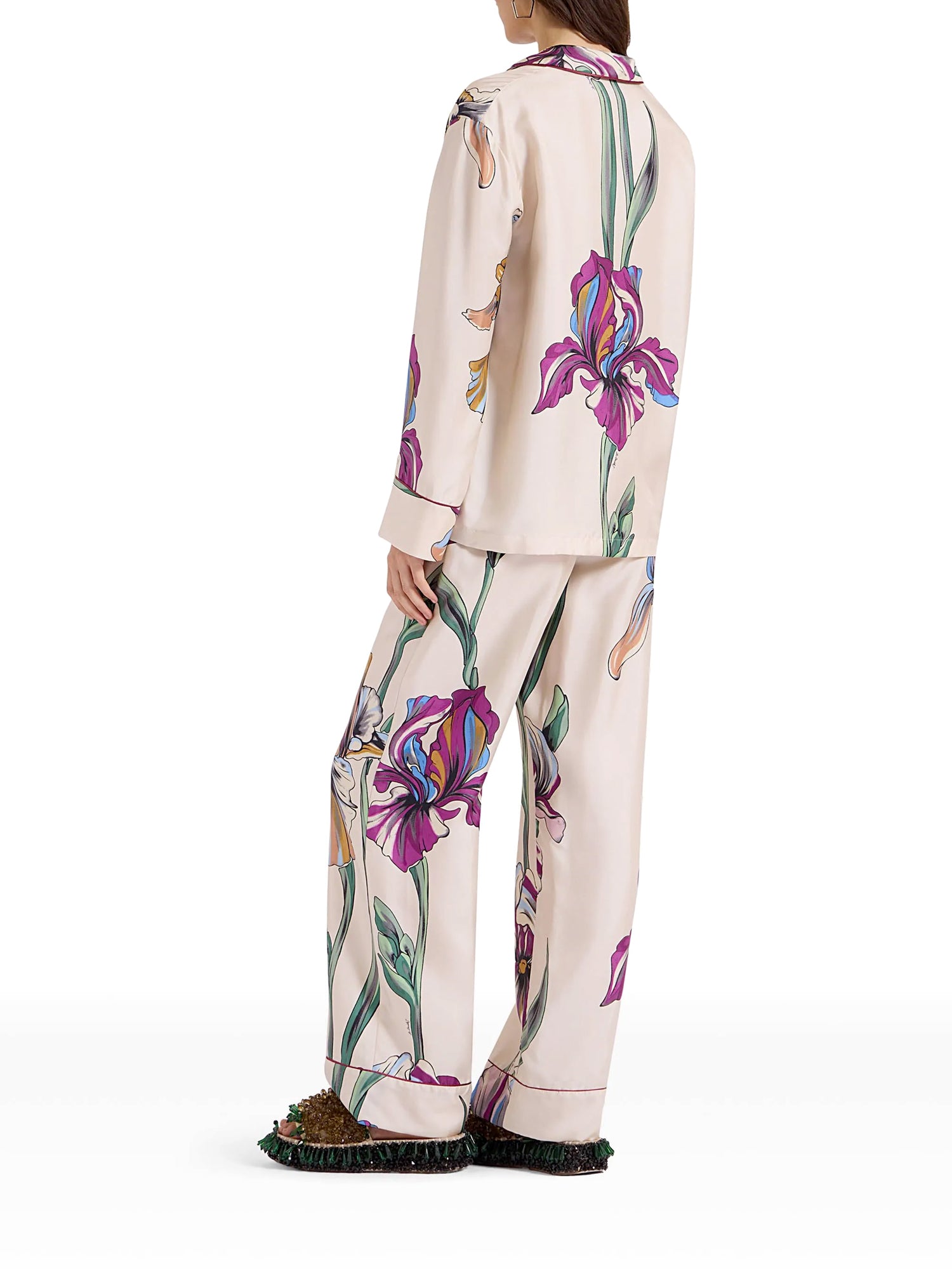 Silk Pajama Pants