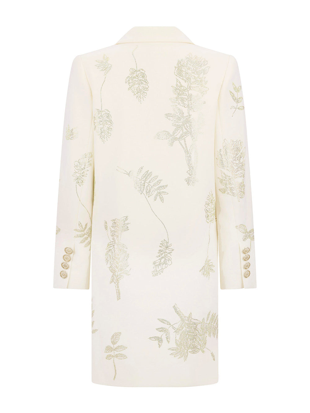 Elizabeth St Garden Double-Breasted Wool Coat