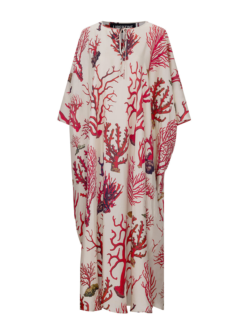 Venetian Coral Extreme Caftan