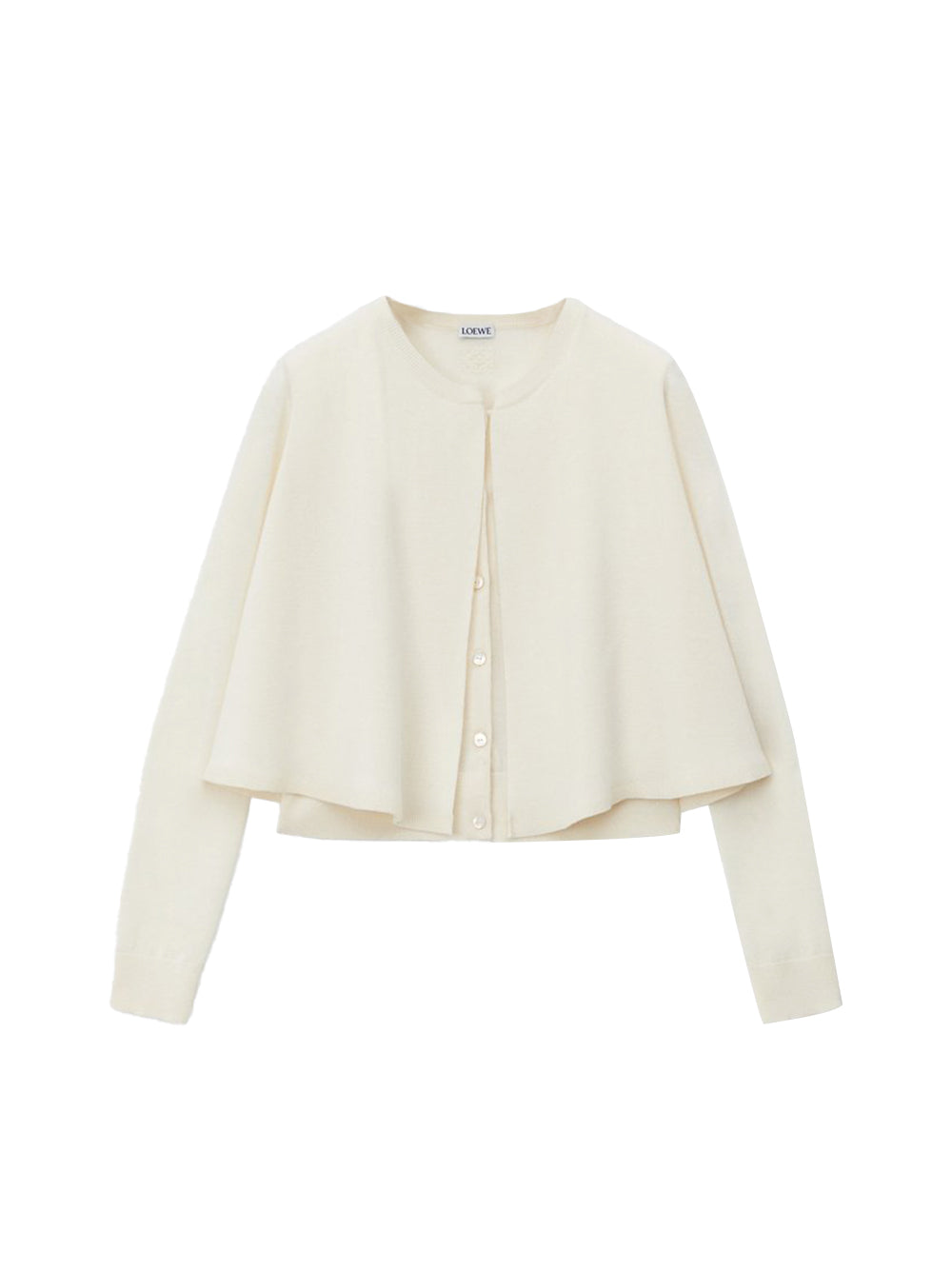 Layered Wool Cardigan