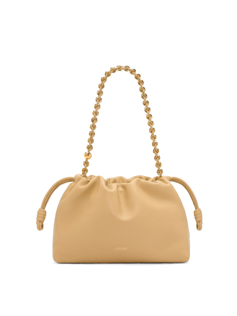 LOEWE 黒✖️焦茶ナッパレザーミニバッグ & エルメス黄色ポーチ