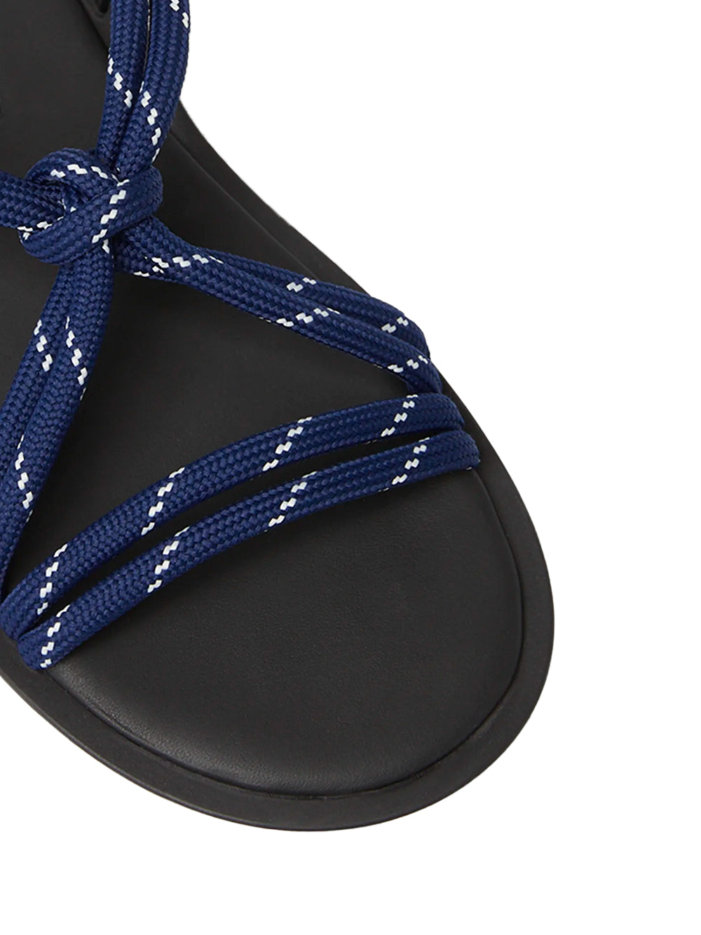 Riviere Cord and Leather Sandals