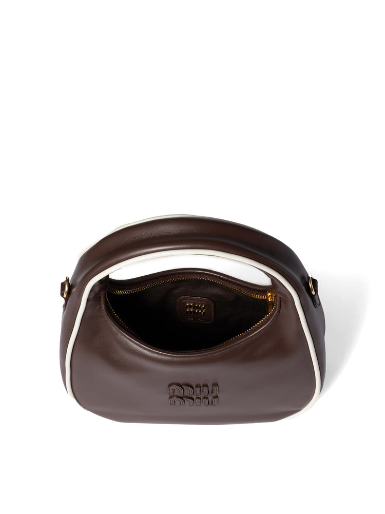 バッグ MIU MIU Leather Hand Bag Miu Miu Leather Shoulder Bag