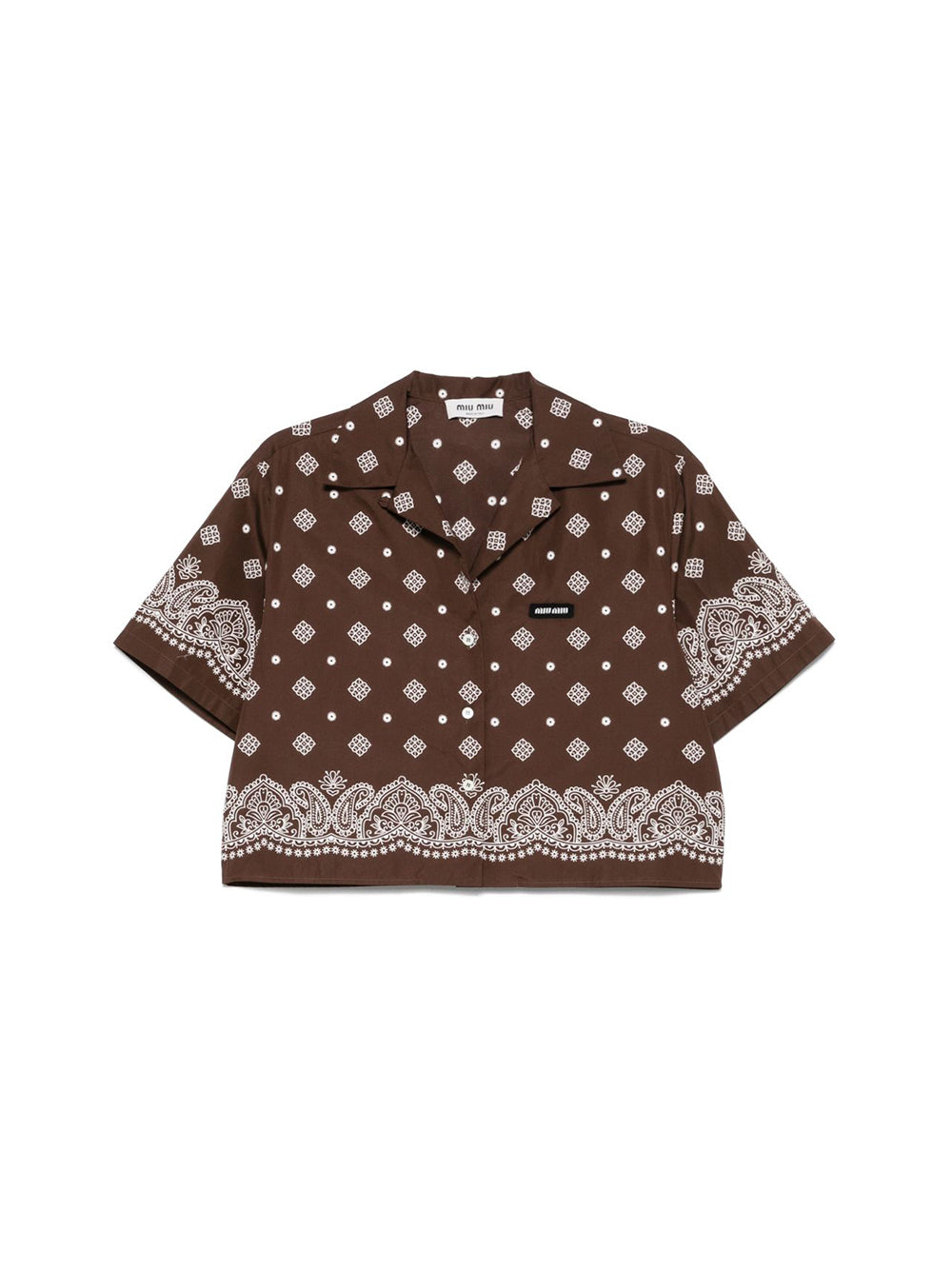Cropped Bandana Shirt
