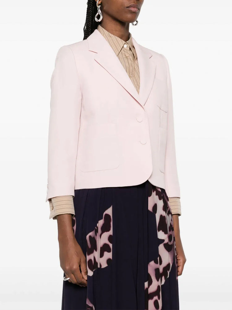 DRIES VAN NOTEN セカンドスキン　ピンク Dries Van Noten: Pink Wool & Cashmere Cardigan | SSENSE