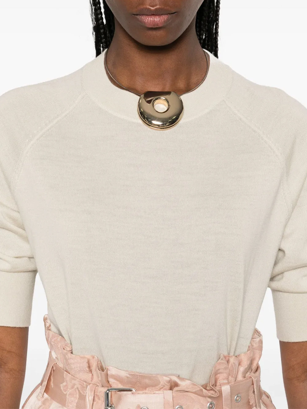 Tuan Short-Sleeve Wool Sweater