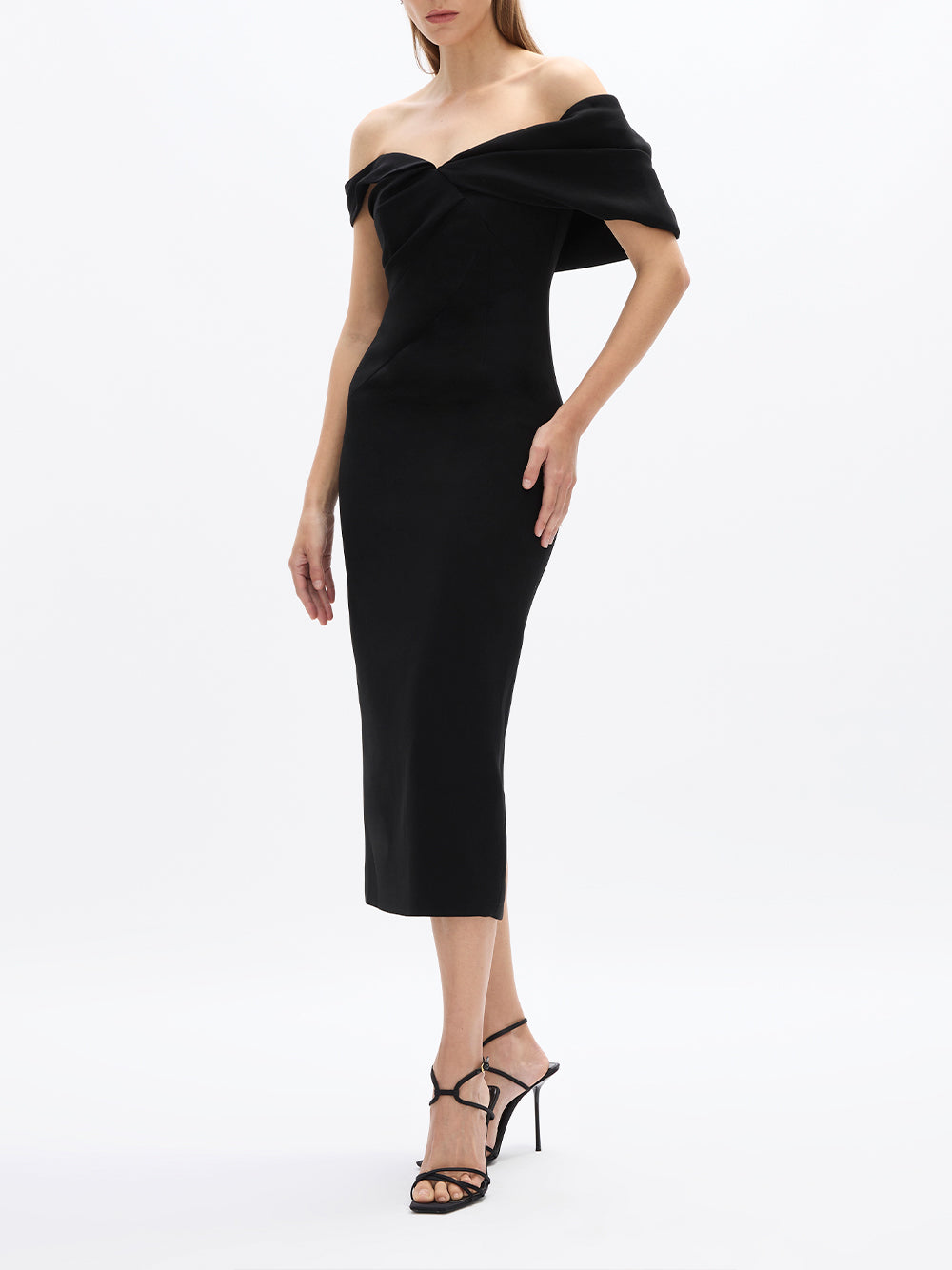 Mattie Off-Shoulder Midi Dress