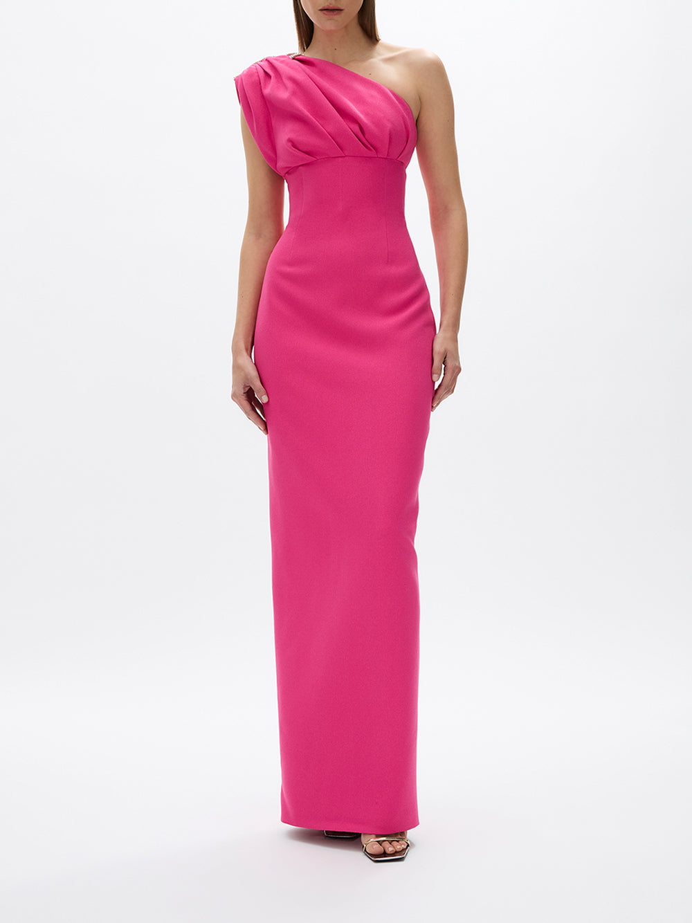 Winona One-Shoulder Gown
