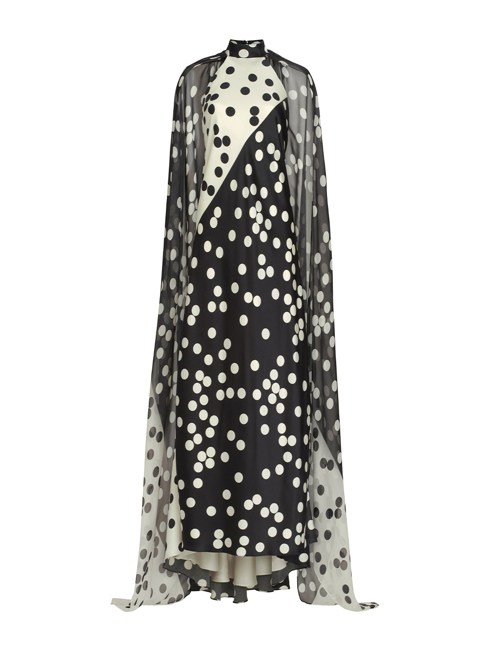 Sabina Cape Maxi Dress