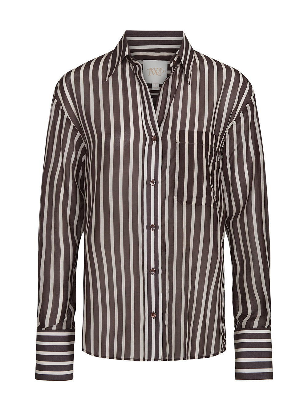 Joey Shirt in Washed Silk Habotai