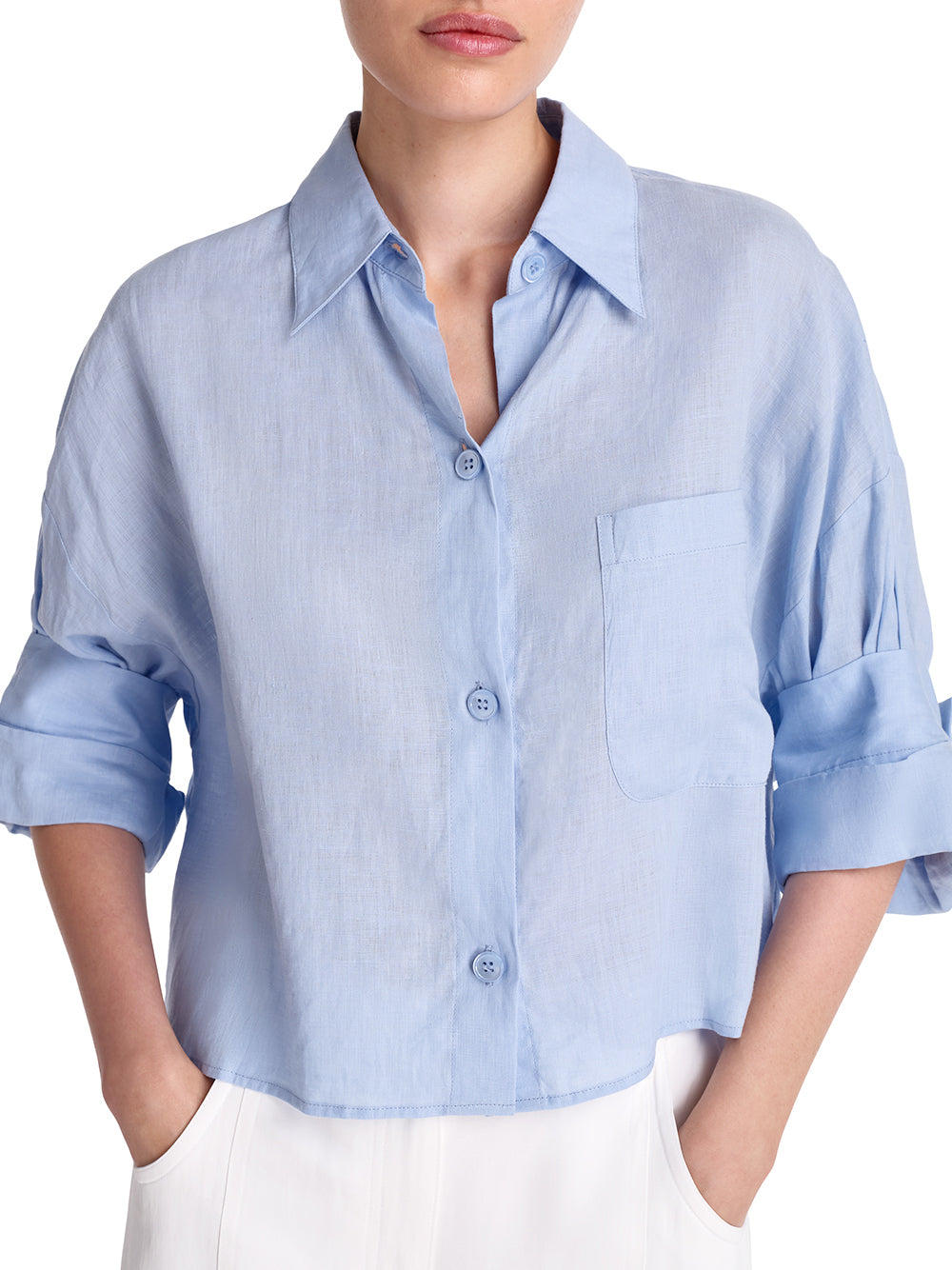 Next Ex Shirt in Delave Linen